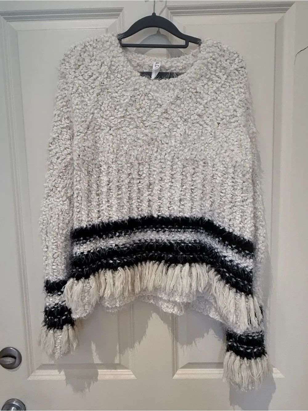 Anthropologie Cream Sweater